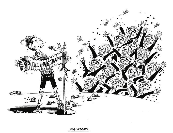 OÖN-Karikatur vom 21. Jänner 2020