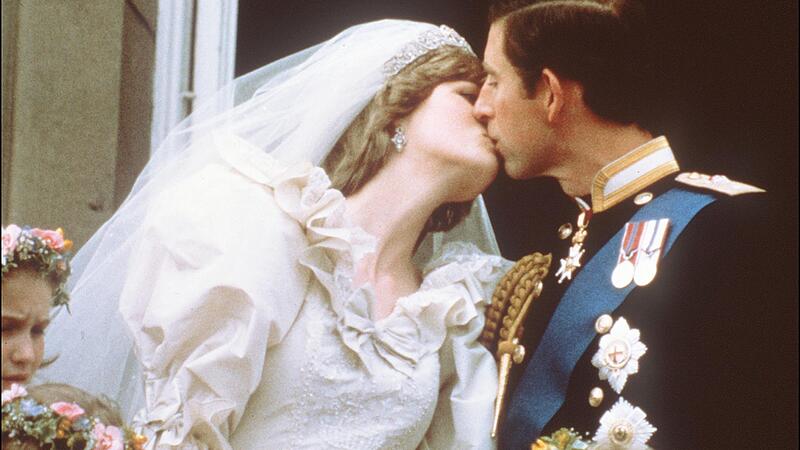 Leider kein Happy-End: Vor 40 Jahren heirateten Charles und Diana