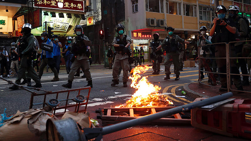 "Widerstand bis zum Ende": Tausende Hongkonger protestierten gegen China