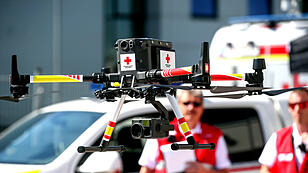 Bei Suchaktionen und Großeinsätzen: Rotes Kreuz setzt verstärkt Drohnen ein