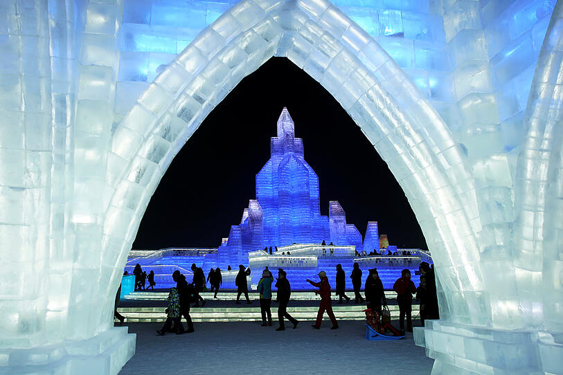 Eisfestival in Harbin