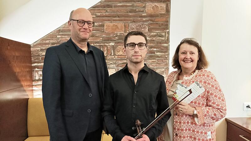 Andreas Hofinger, Johannes Wilhelm (Violine) und  Sabine Gruber