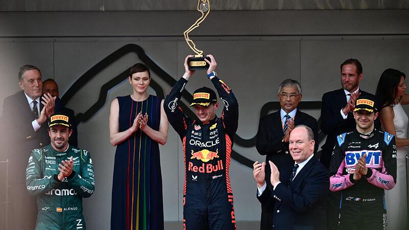 Formula 1: Verstappen won the Monaco Grand Prix ahead of Alonso