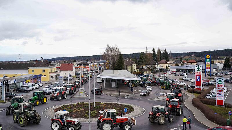 Bauern protestierten für faire Preise