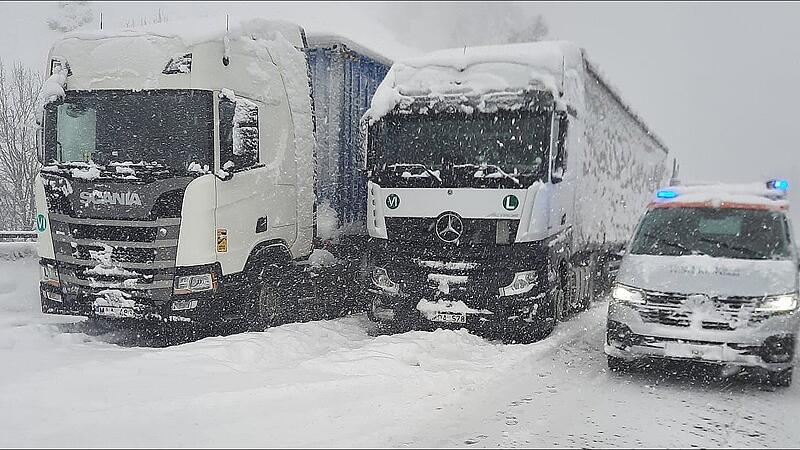 Snow chaos on the Brenner Pass: Motorway still closed in the evening