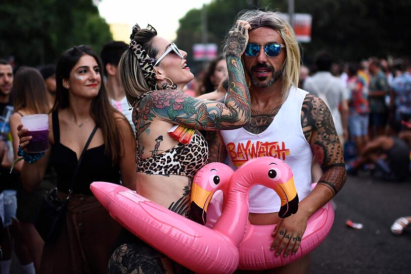 400.000 Menschen machen Party bei Gay-Pride-Parade