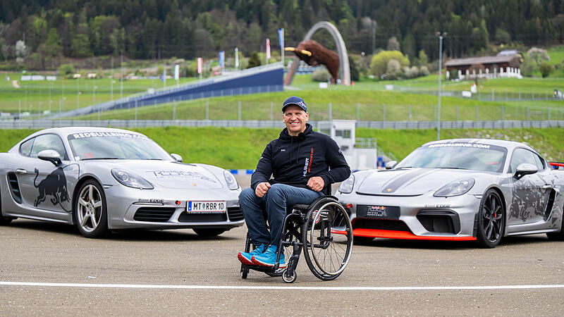 Red Bull gives hand gas: From the wheelchair to the Porsche