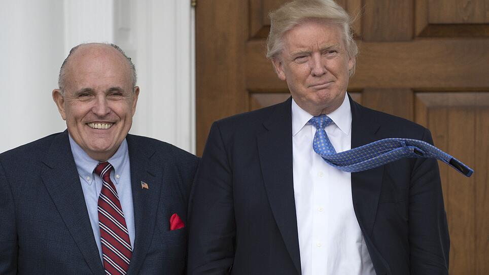 USA: Razzia bei Donald Trumps früherem Anwalt Rudy Giuliani