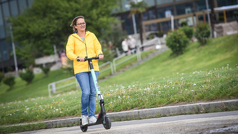Nach Verbot von E-Scooter-Verleih in Graz: In Linz ist das kein Thema