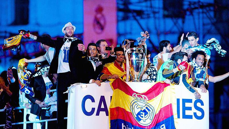 So ausgelassen feierte Real Madrid den historischen "Decima"-Triumph