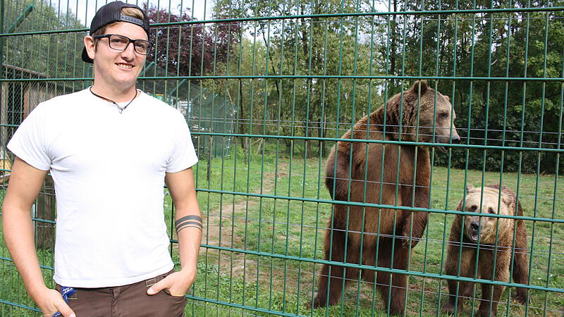 In Bad Füssing ist der Bär los: Park bietet gequälten Tieren eine Bleibe