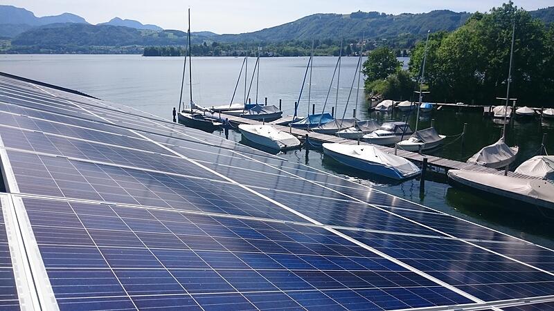 Gmunden: Sonnenstrom für Elektroboote