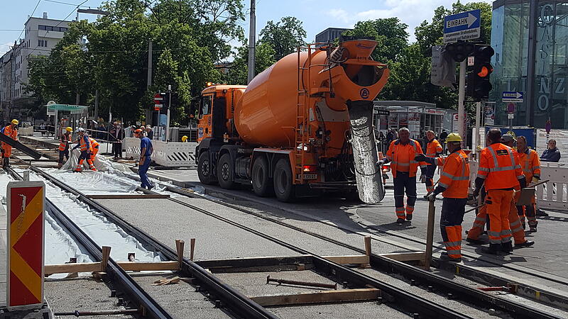 Landstraße: Gleissanierung bald abgeschlossen