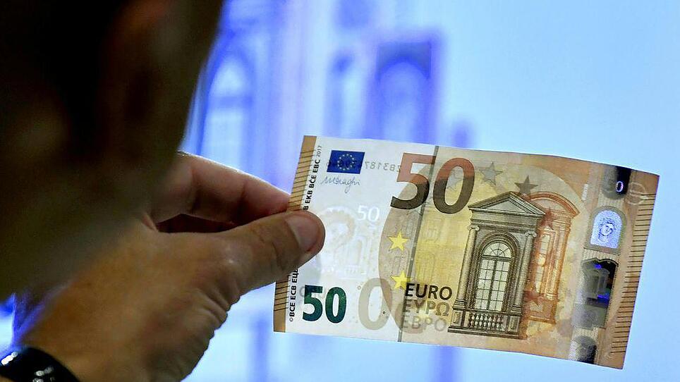 Neuer 50-Euro-Schein wird ab April Fälschern das Handwerk erschweren