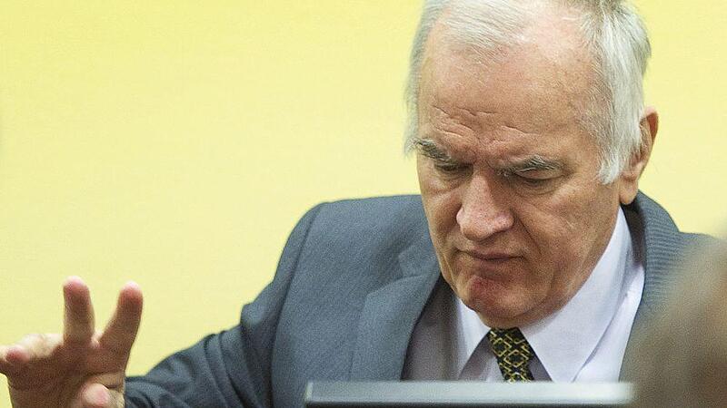 Prozess gegen Mladic bereits am zweiten Tag vertagt