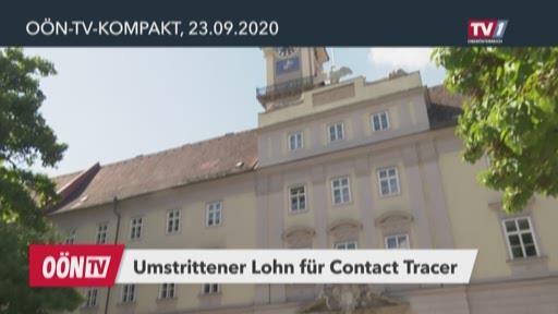OÖN-TV Kompakt: Umstrittener Lohn für Contact Tracer