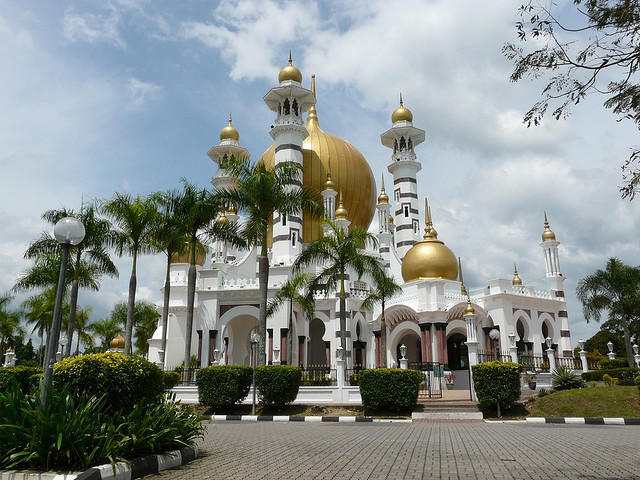 Die Ubudiah-Moschee in Kuala Kangsar, Malaysia