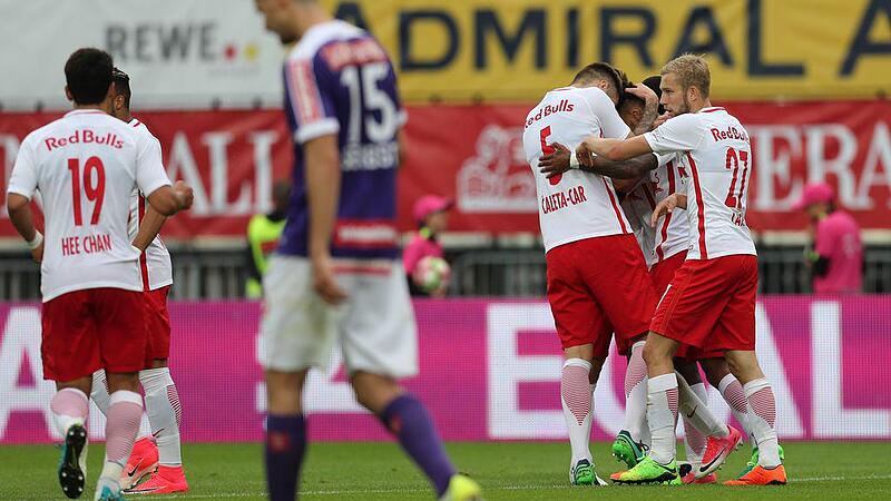 Salzburg drehte 0:2 bei der Austria zum 3:2-Sieg