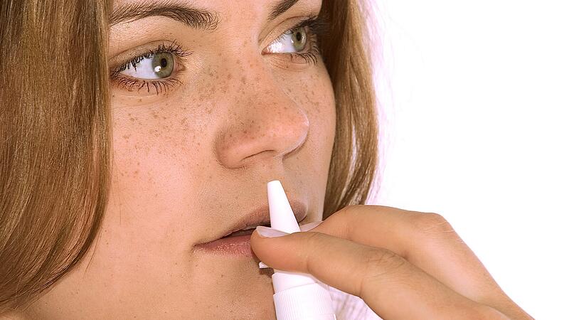 Suchtgefahr: Nasenspray nur eine Woche lang nehmen