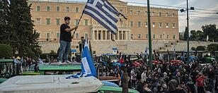 Bauern Proteste Griechenland