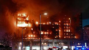 Tote bei Brandkatastrophe in Valencia