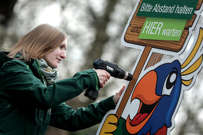 Linzer Zoo wird für Wiederöffnung herausgeputzt