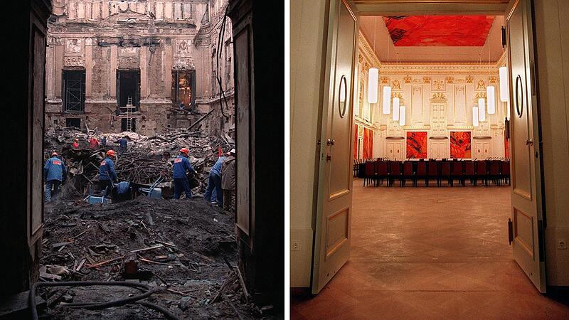 Vor 27 Jahren: Als die Wiener Hofburg brannte