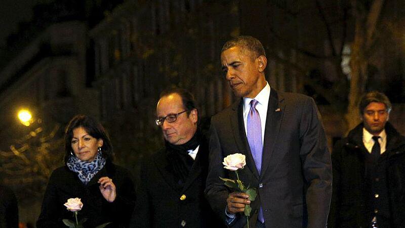 Obama gedachte der Terroropfer am Club "Bataclan"