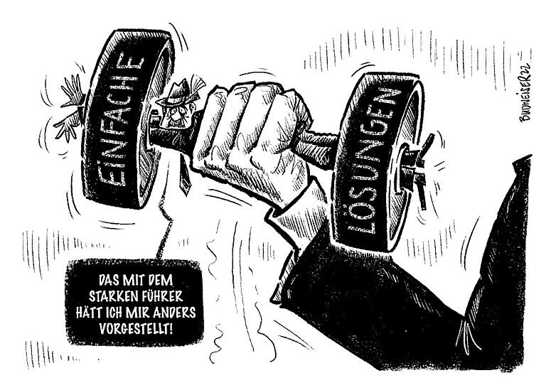 OÖN-Karikatur vom 01. Dezember 2022
