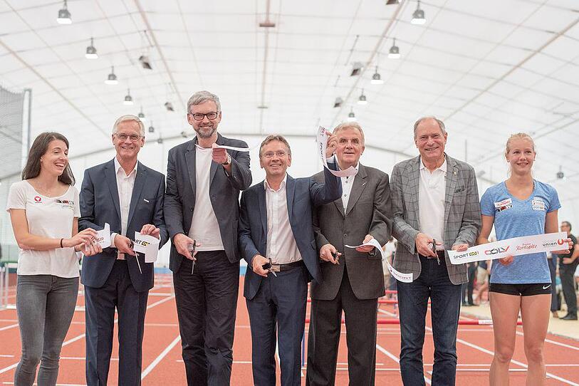 Leichtathletik-Zentrum in Linz eröffnet