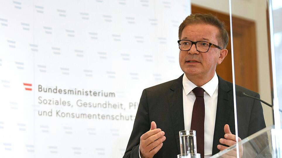 Gesundheitsminister Rudolf Anschober