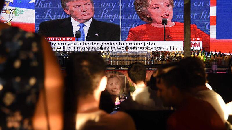 US-Wahl Debatte Clinton vs. Trump