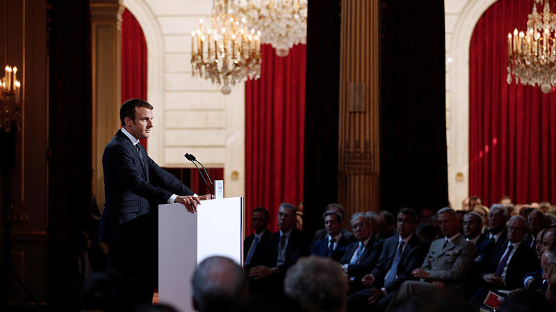 Macron: "Kampf gegen Terrorismus oberste Priorität"